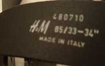 Pasek damski H&M