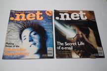 N.º 1 e 2 da revista ".net" (extinta), de 1994/1995. Envio grátis.