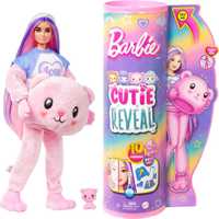 Барбі в костюмі рожевого ведмедика Barbie Cutie Reveal Ведмежатко