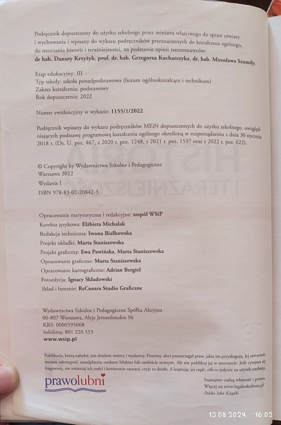 Historia i Teraźniejszość 1