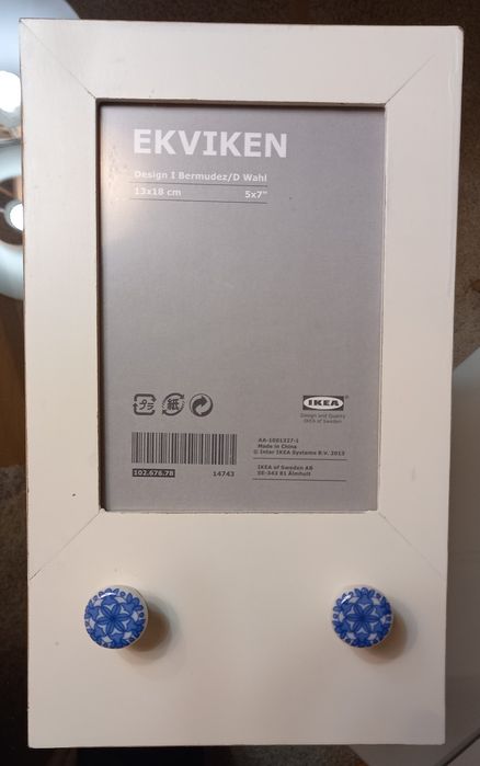 Molduras / cabide IKEA, EKVIKEN (2)