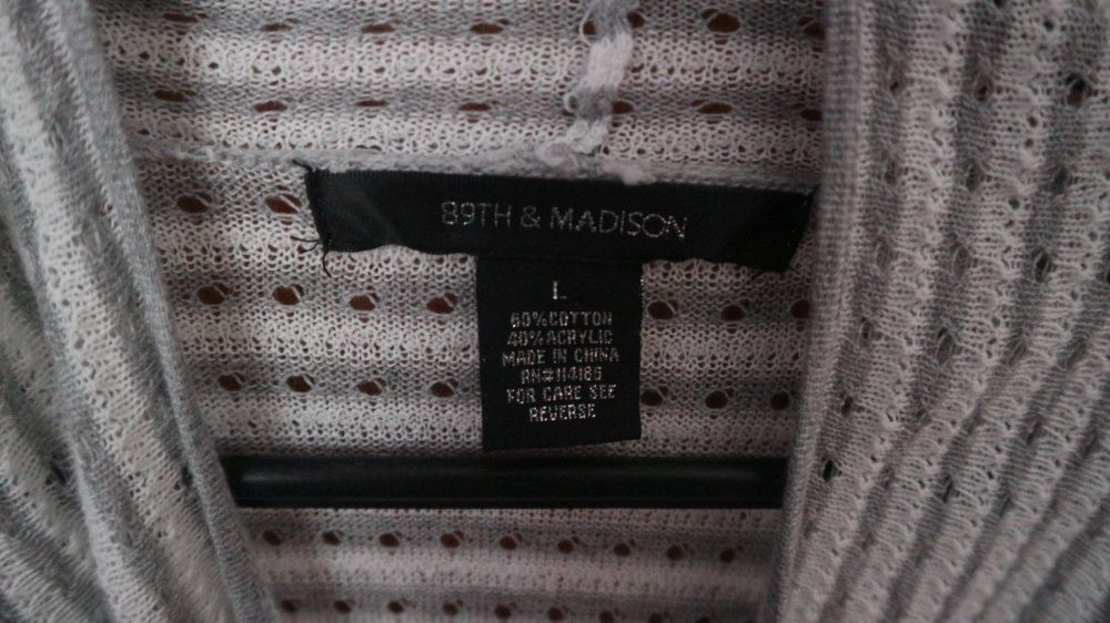Sweter/kardigan damski 89th&Madison rozmiar L