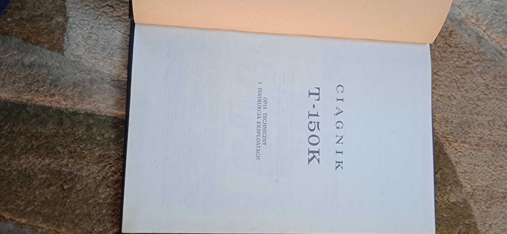 Opis techniczny instrukcja eksploatacji ciągnik Kirowiec T-150K T150K