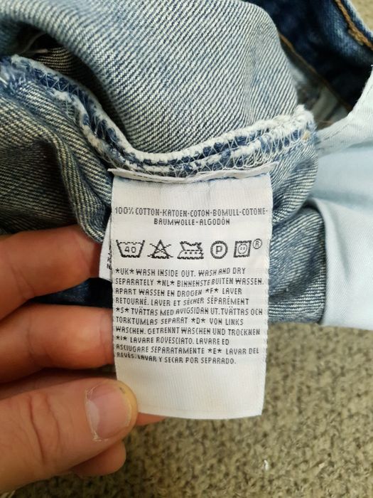 Spodenki szorty jeansowe damskie Levis 525 04 W28 XS Pas 72cm