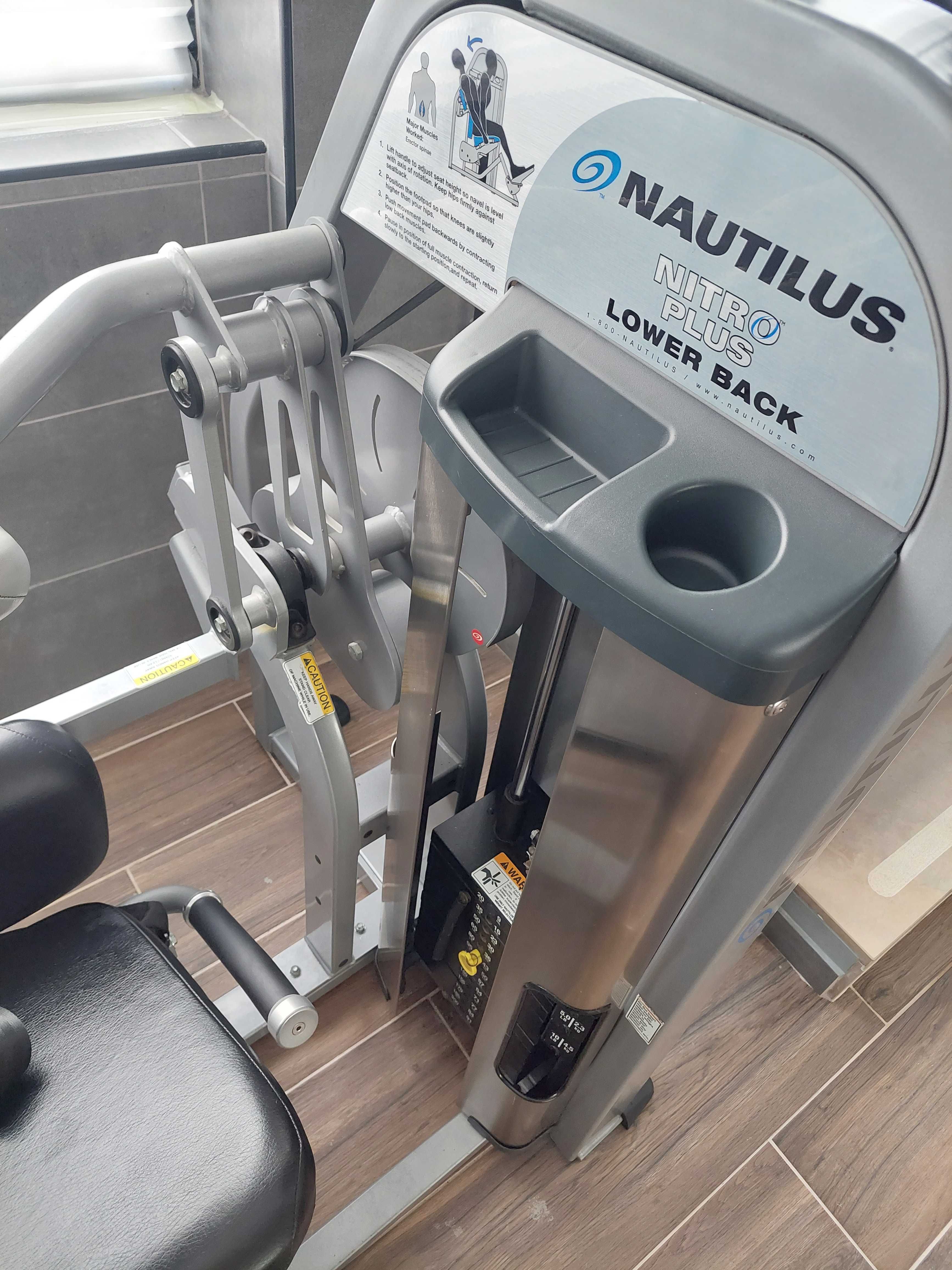 Máquina Nautilus Nitro Plus Lower Back