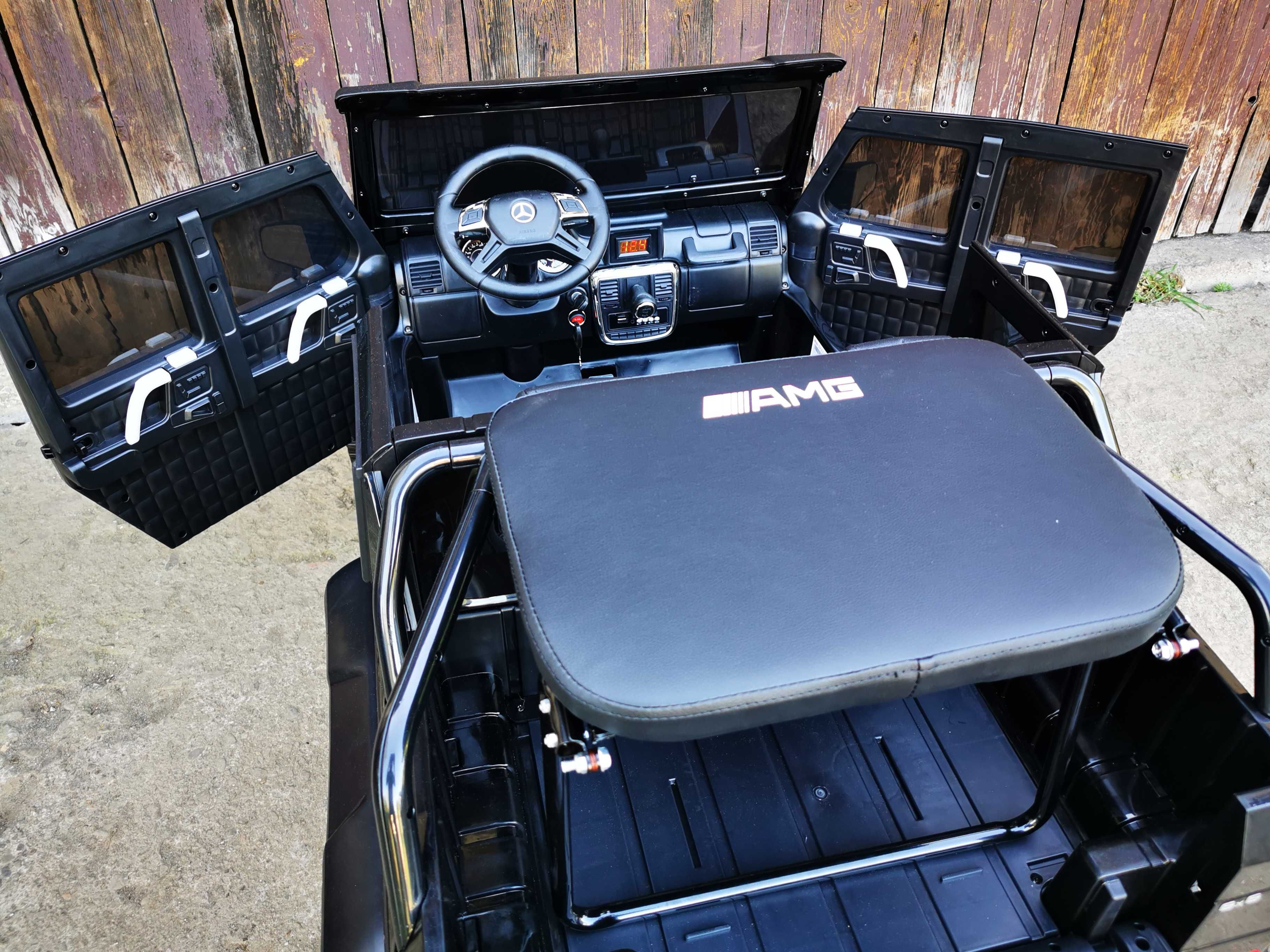 MERCEDES AMG G KLASA 6x6 24V 480W Auto Akumulator Elektryczny 3 DZIECI