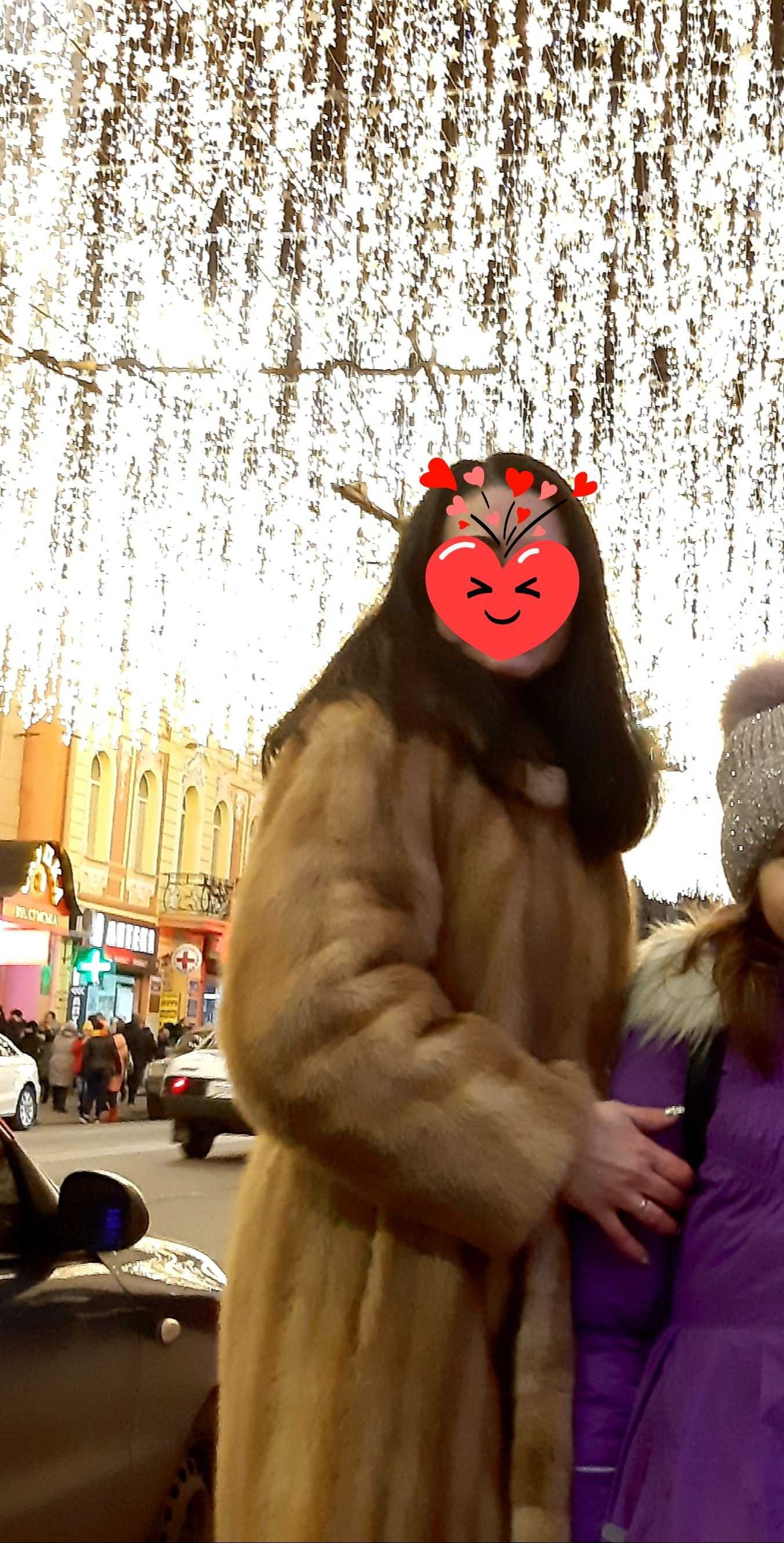 Норковую фирменную шубу Saga mink. Цена снижена!!