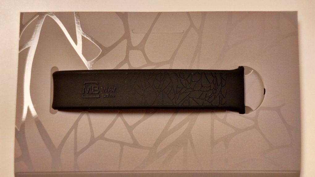 Pulseira de silicone MB WAY Pulse