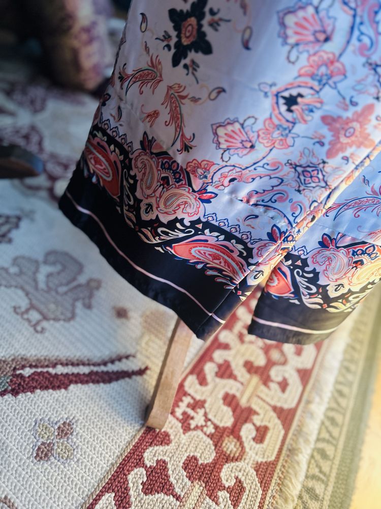 Veste até ao 42 Conjunto Elegante com Estampa Paisley