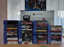 PS5 + 80gier + ładowarka – MEGA ZESTAW!