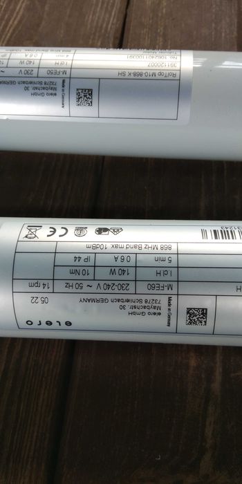 Silniki do rolet nowe