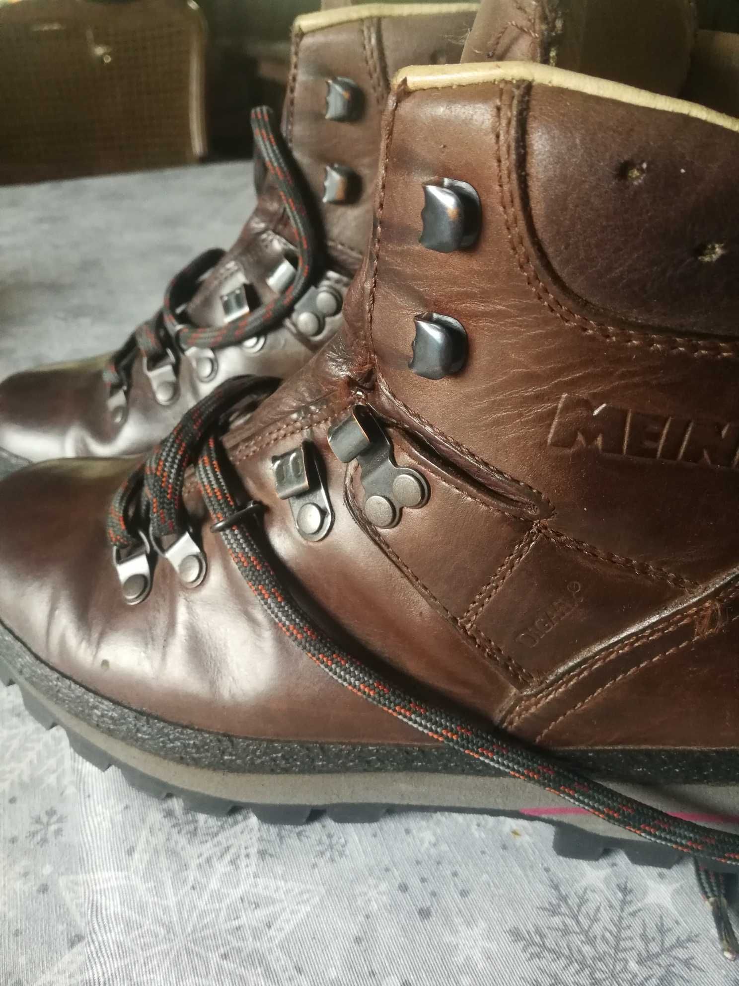 Buty trekingowe Meindl, skóra naturalna, rozmiar 6 i pół czyli EU40