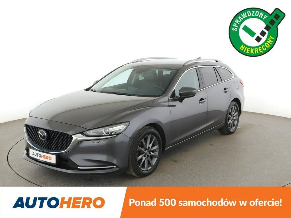 Mazda 6 automat full LED skóra navi kamera i czujniki parkowania hak
