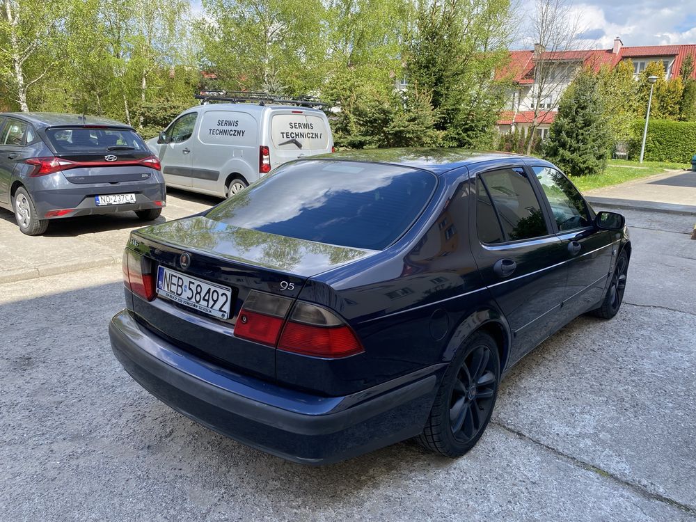 Saab 9-5 2.0 turbo benzyna + gaz sekwencja