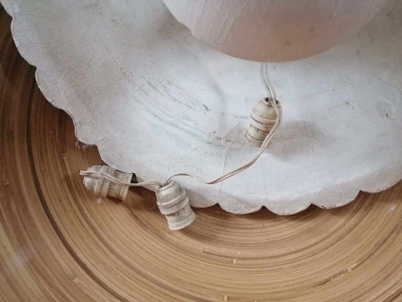 Candeeiro gesso teto