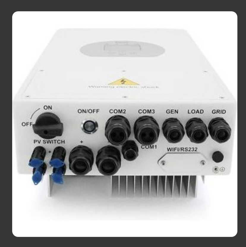 Deye SUN-6k-SG03LP1-EU 6kW, 1ф , 48V Гібридний інвертор в наявності
