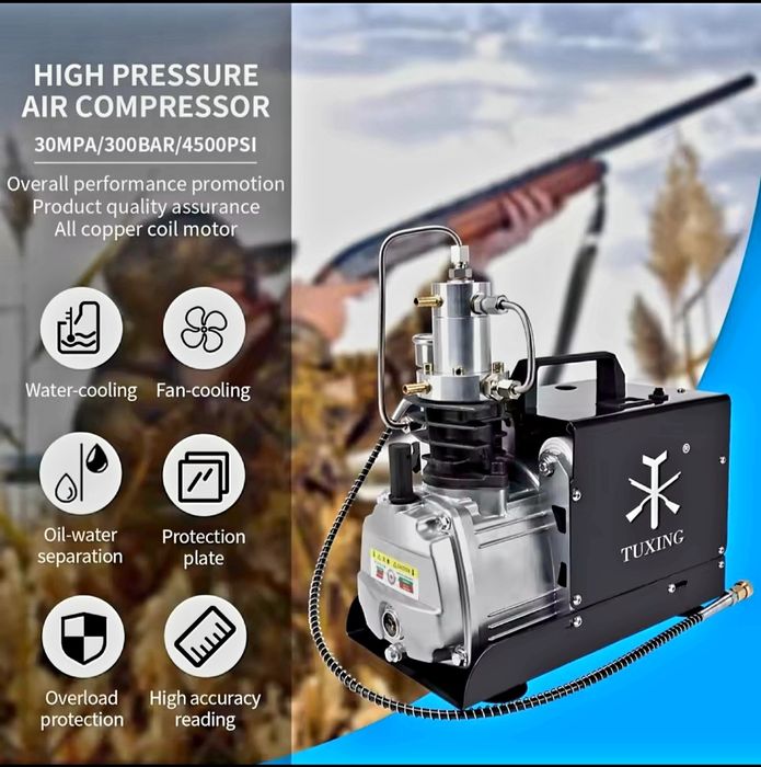 Compressor Carabina PCP 300 Bares