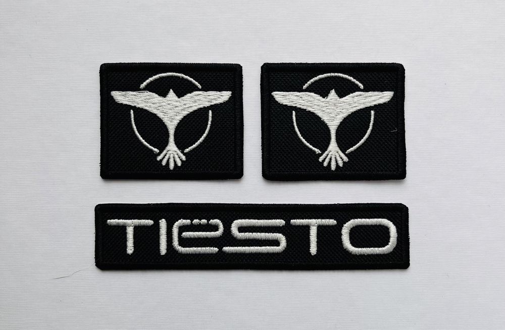 Zestaw termo naszywek Tiesto ozdobne