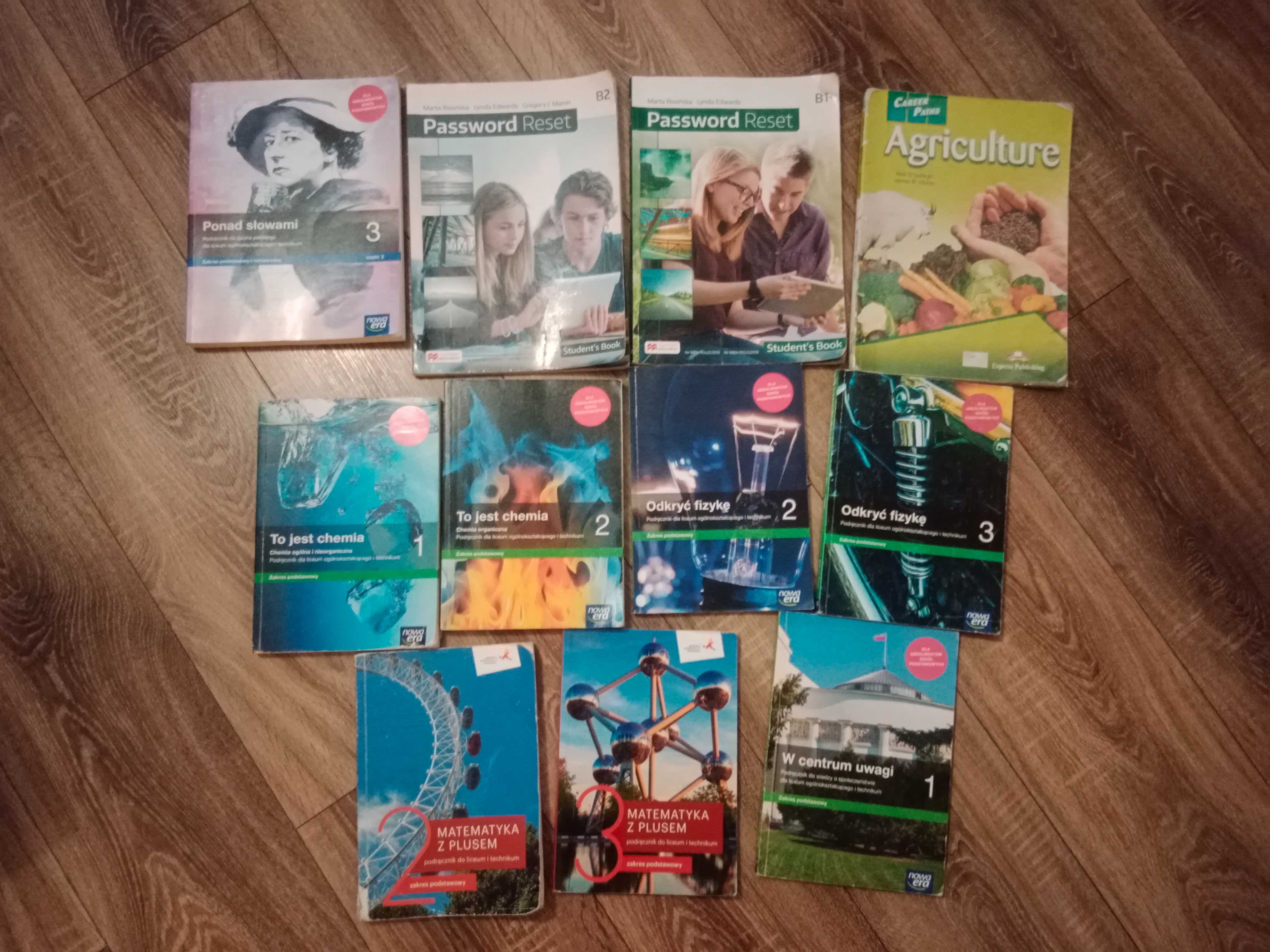 Podręczniki szkolne technikum liceum