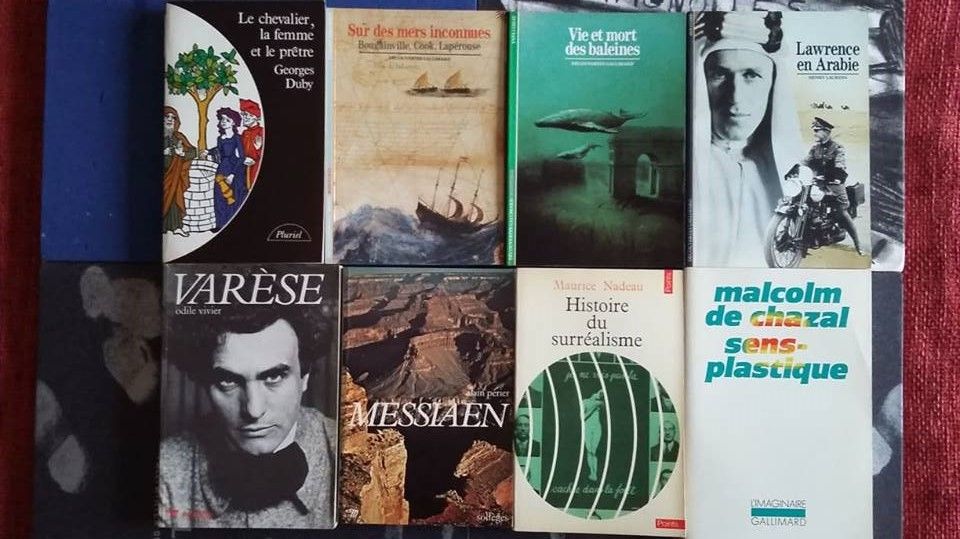 30 livros: Butor/ Michaux/ Guyotat/ Le Clézio/ Van Gogh/ Goya/ Artaud