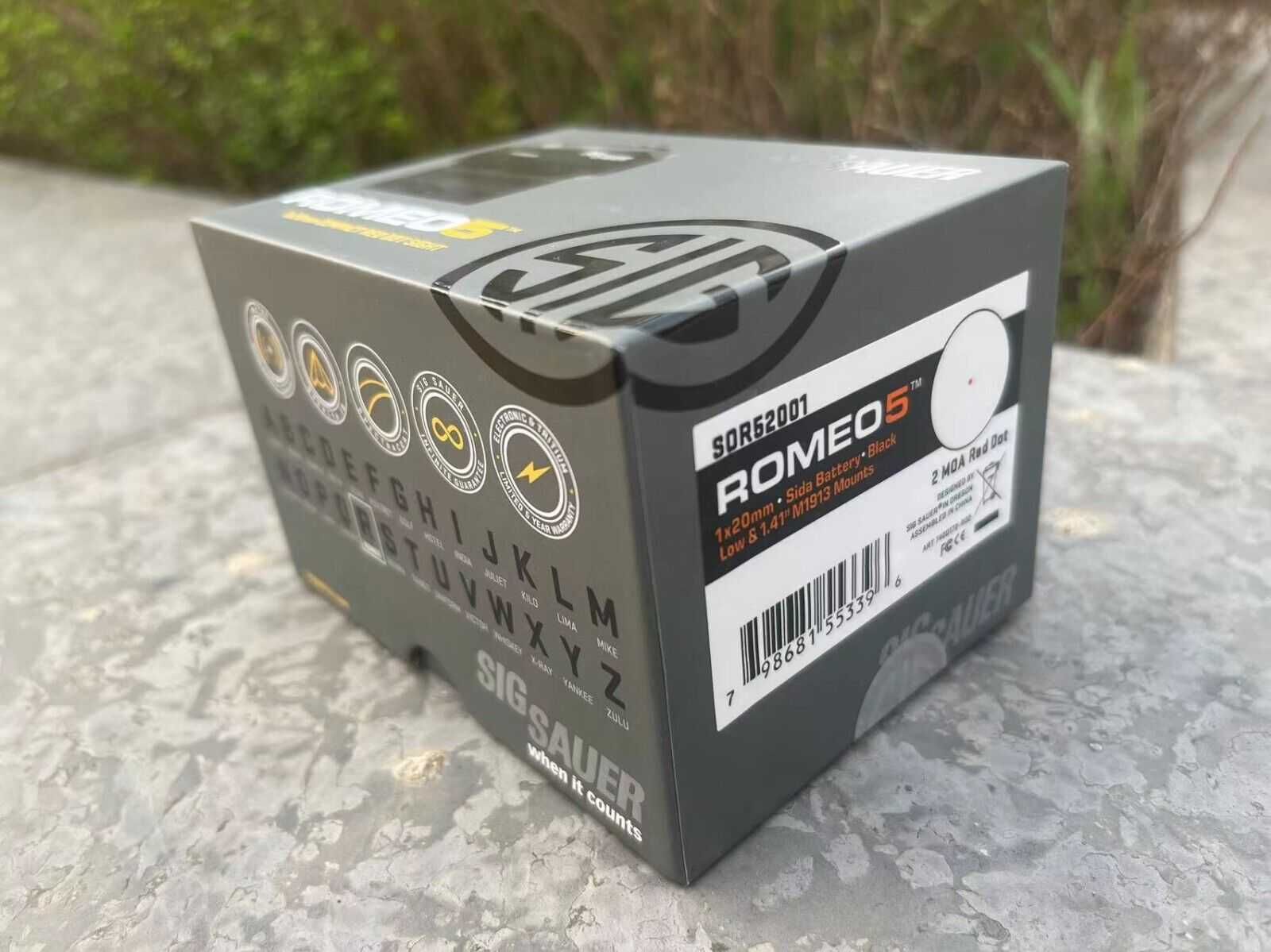 Sig Sauer Romeo 5 / Оригінал / Коліматорний приціл США / Колиматор АК