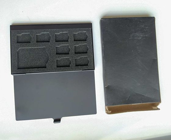 Органайзер, чехол для карт памяти SD / Micro SD, коробочка метал