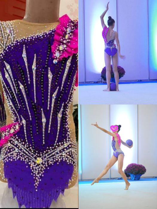 Купальник для художньої гімнастики ,150-160