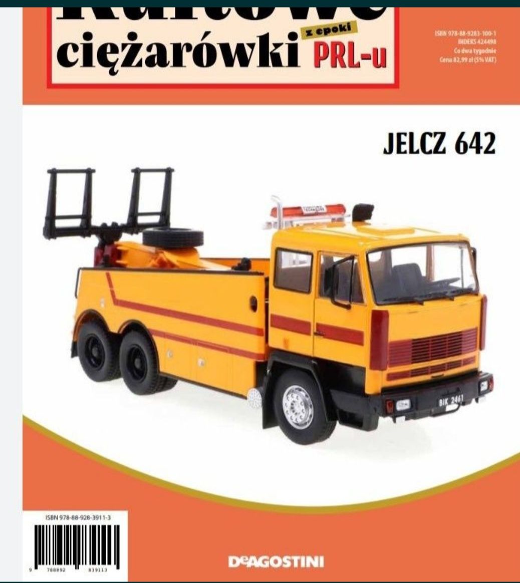 Kultowe ciężarówki Prl Jelcz 642 Holownik Nowy folia