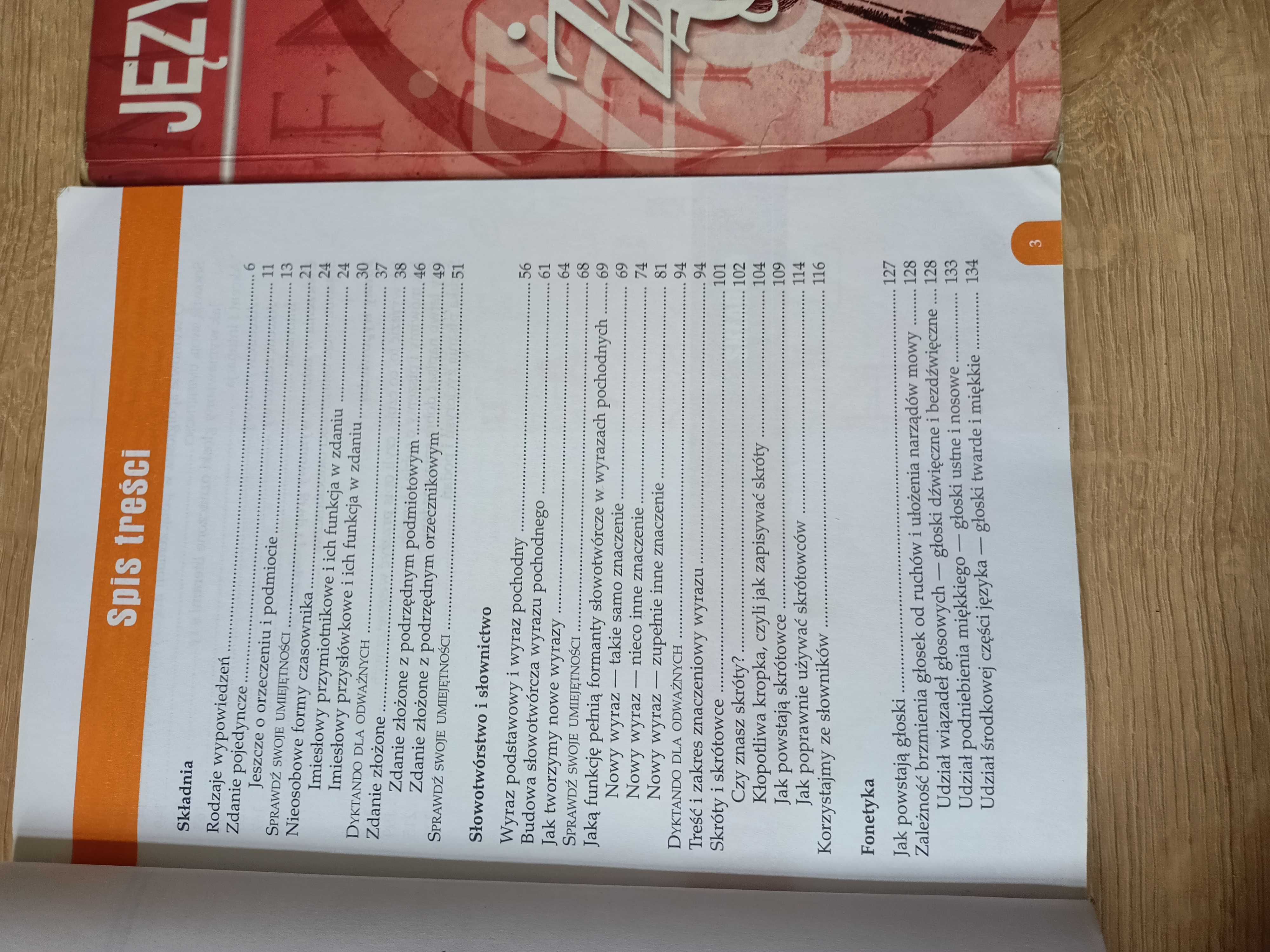 Język polski podręczniki 1, 2 i 3 klasa - Język ojczysty