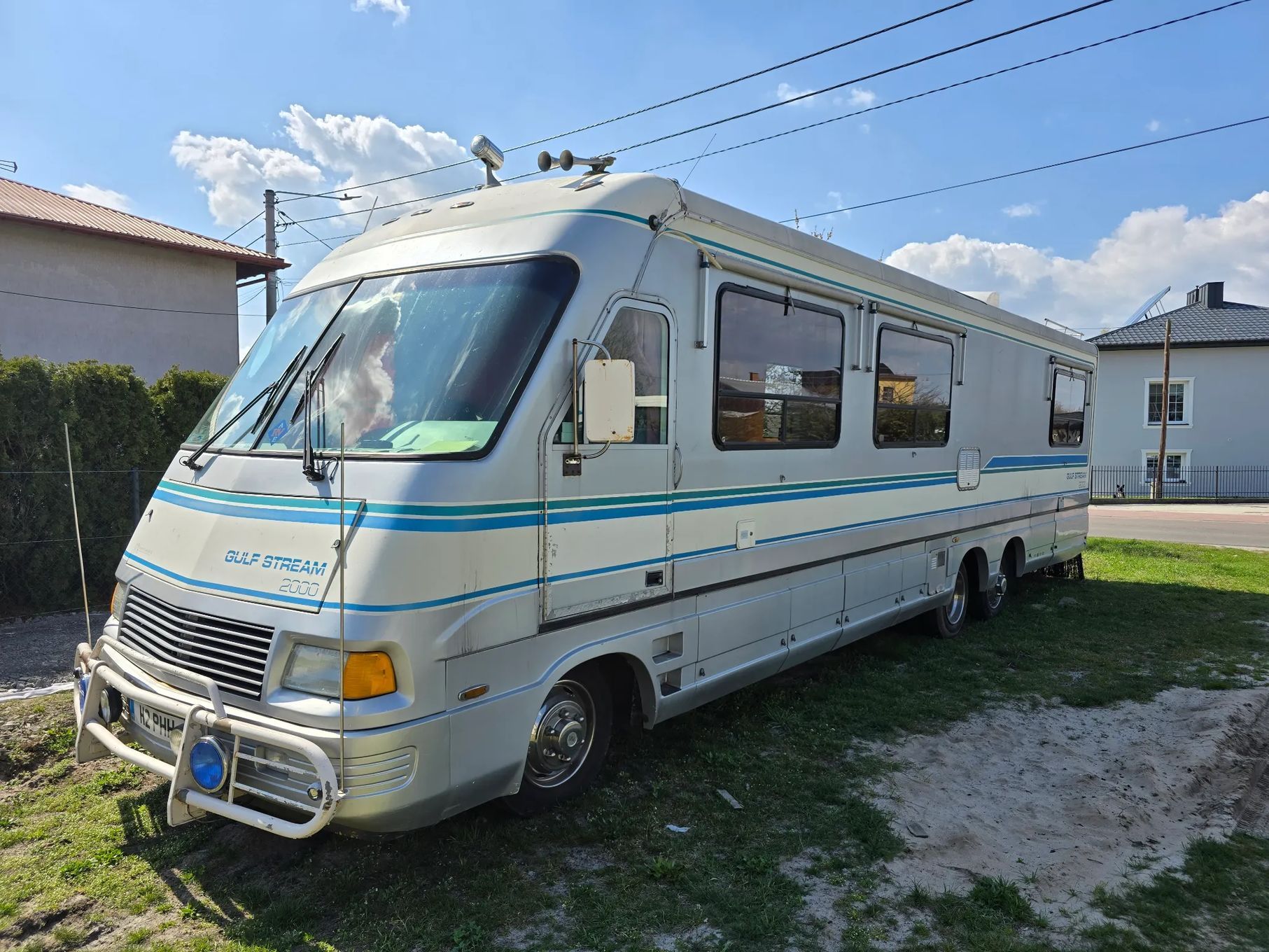 Chevrolet Winnebago Oshkosh Gulf Stream 2000 kamper USA Rv XXL cummins  3 osiowy kamper USA XXL //Film // niski przebieg DOSTAWA PL i UE dembe