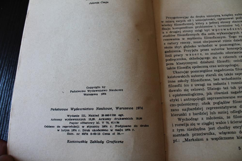 Wprowadzenie do filozofii Leszek Kasprzyk Adam Węgrzecki