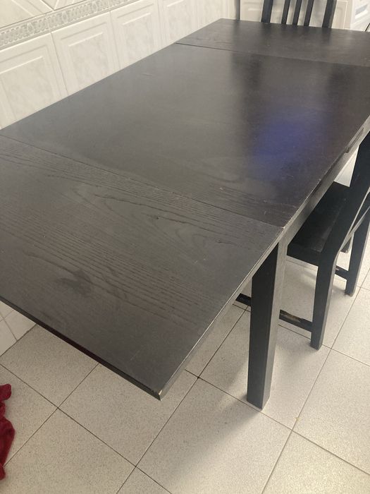 Mesa jantar extensivel IKEA Bjursta 6/8 pessoas
