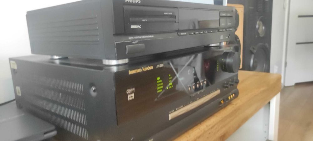 Amplituner Harman Kardon AVR3000/kolumny Pioneer CS780/ Eltax mon/Sub