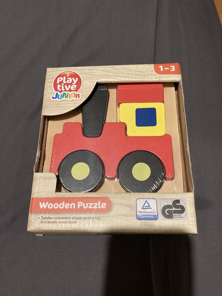 Puzzle z drewna Play tive