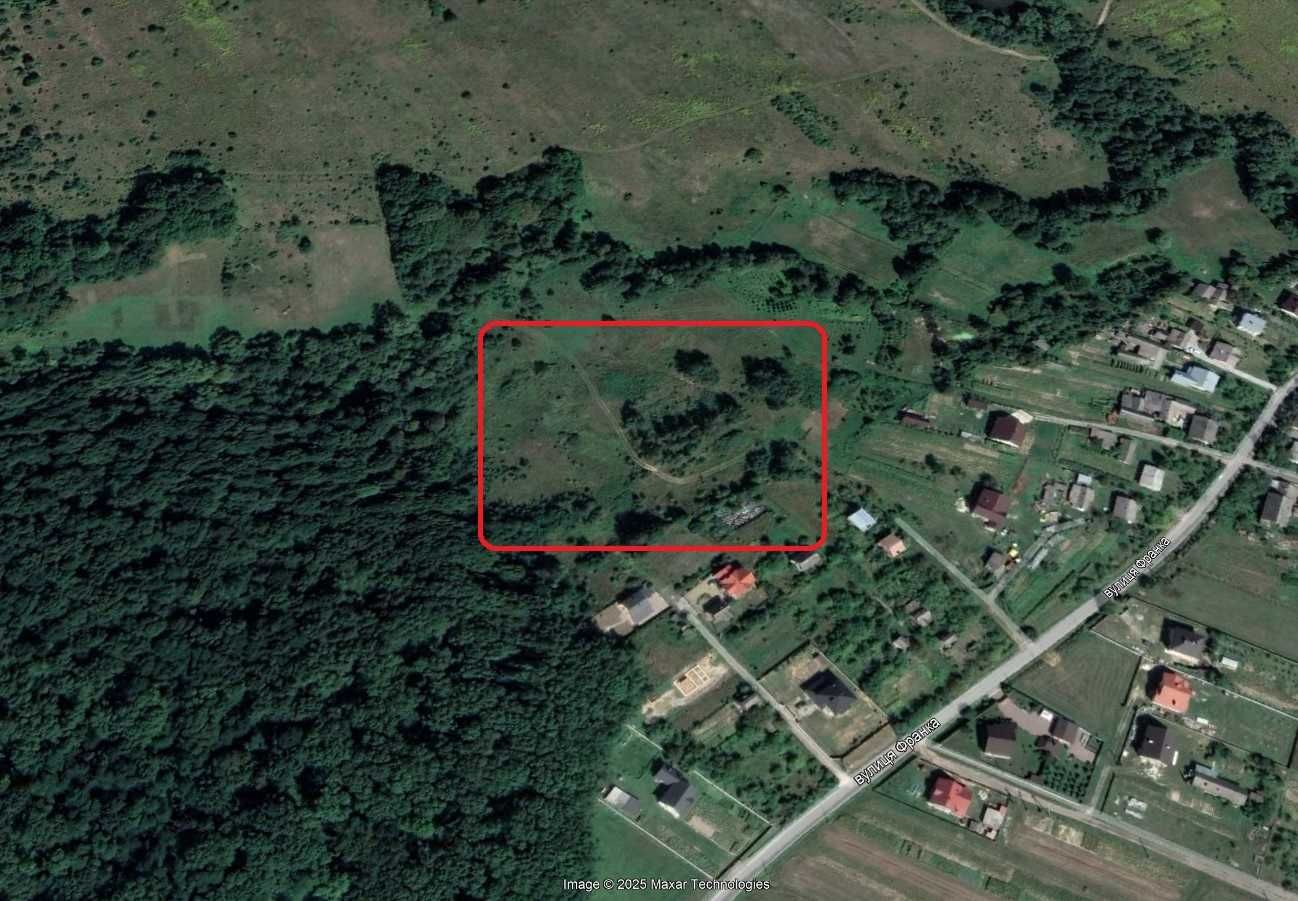 Продаж.Земля в Павлівці 1,25 Га. 10 км від Івано-Франківська.