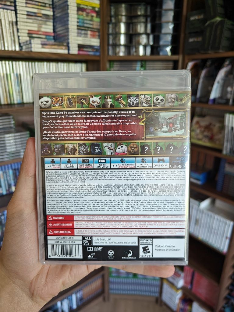 PS3 Kung Fu Panda Showdown of Legendary Legends Nowa