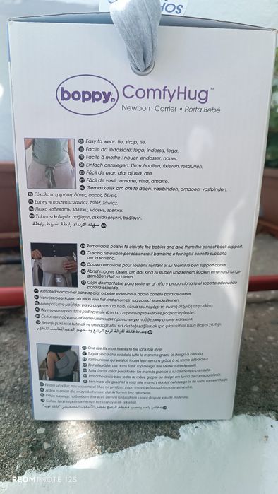 Porta bebé boppy comfyhug Chicco