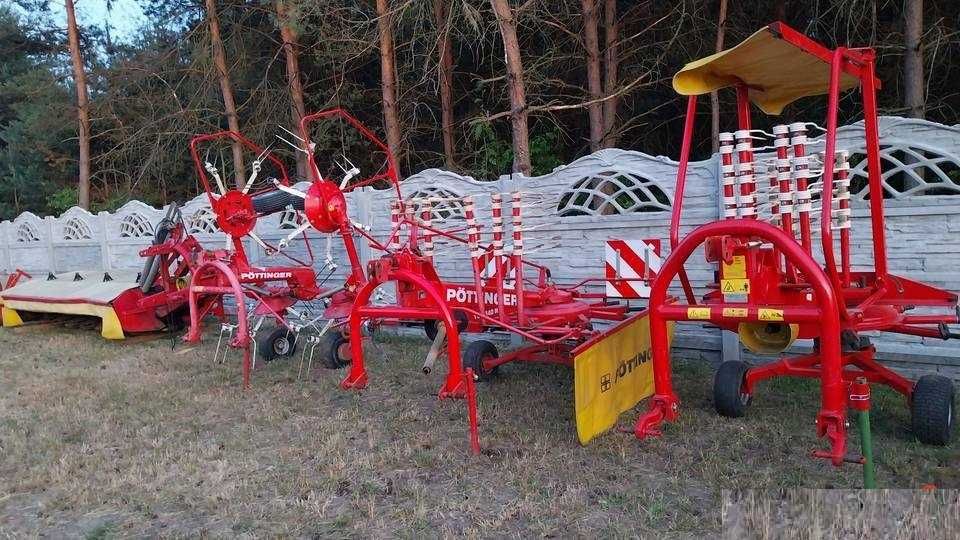 ZGRABIARKA do siana POTTINGER TOP340n 3,4m KRONE330 Przewracarka pająk