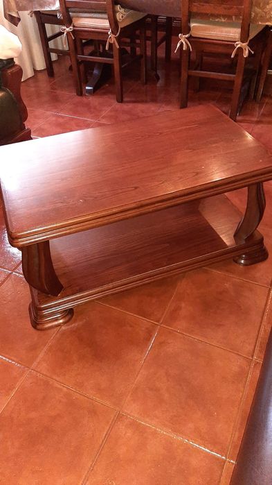 Mesa de centro madeira maciça