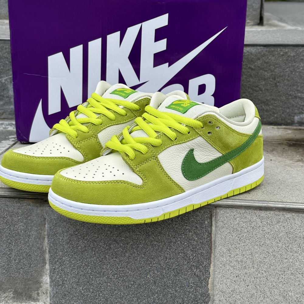 Кросівки Nike SB Dunk Low Green Apple Найки Данки яблуко оригинал