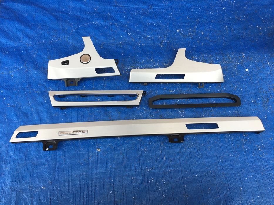 AUDI Q7 SQ7 4M S-LINE / QY9 / DEKORY DEKOR / LISTWA LISTWY KONSOLI / EUROPA / KOMPLET