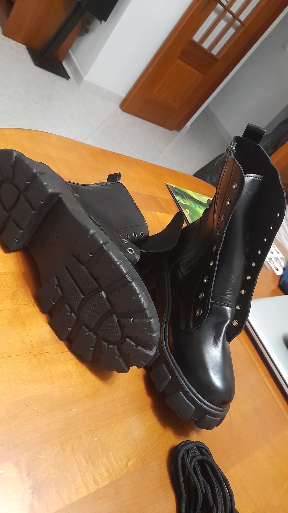 Botas pretas New Rock