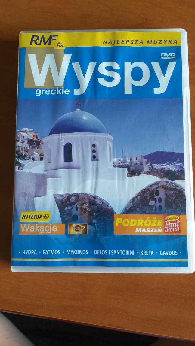 Wyspy greckie film DVD Kreta Sanrorini Mykonos Patmos Delos Hydra...