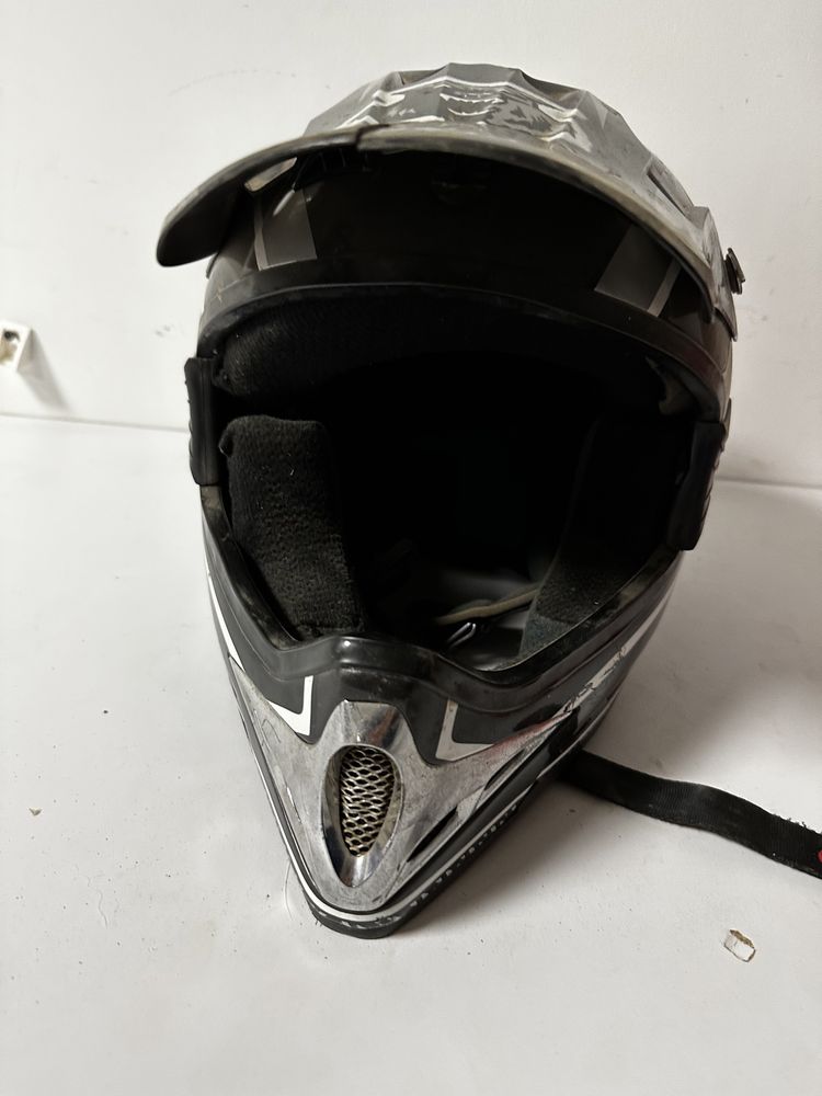 Kask enduro cross rower