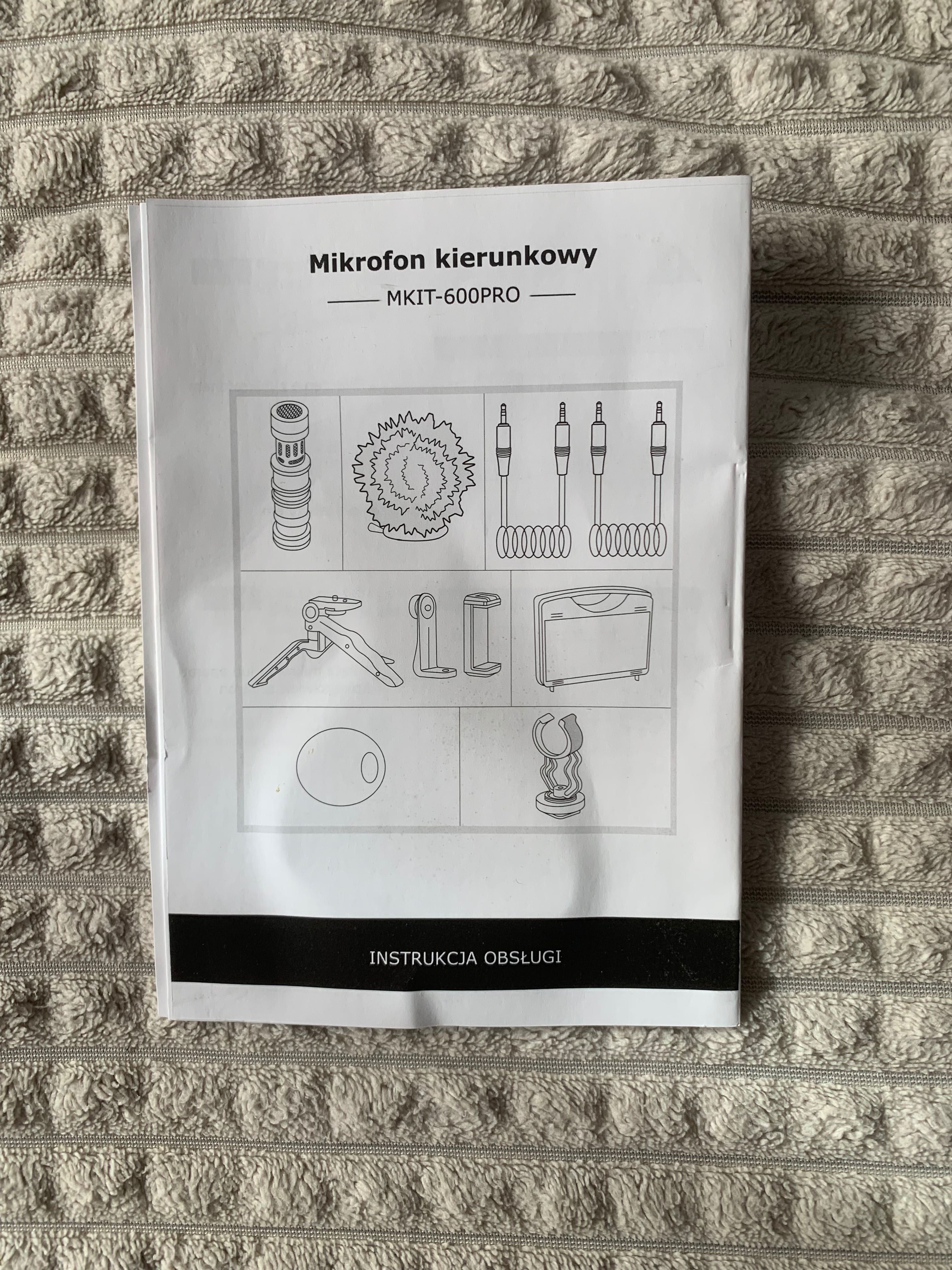 Mikrofon kierunkowy MKIT - 600PRO