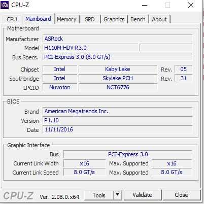 Płyta główna Micro ATX ASRock H110M-HDV LGA 1151