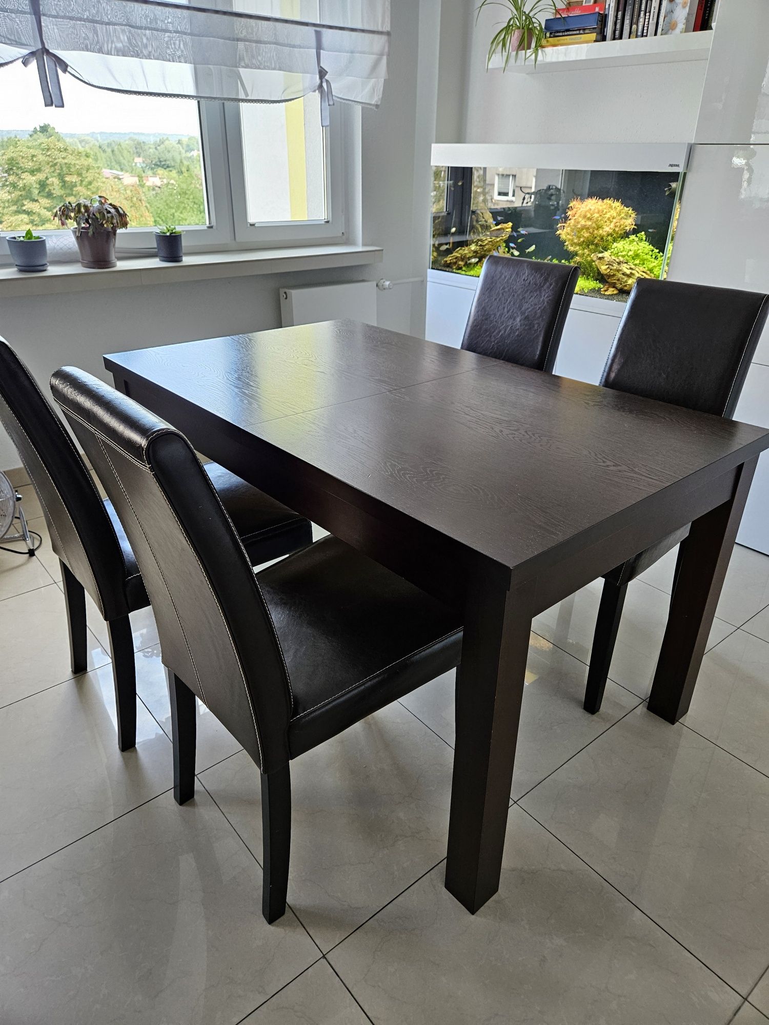 Stół do jadalni rozkładany 140x83 Wenge