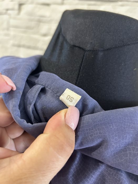 Granatowo-fioletowa kurtka jesienna wiosenna damska plus size rozmiar