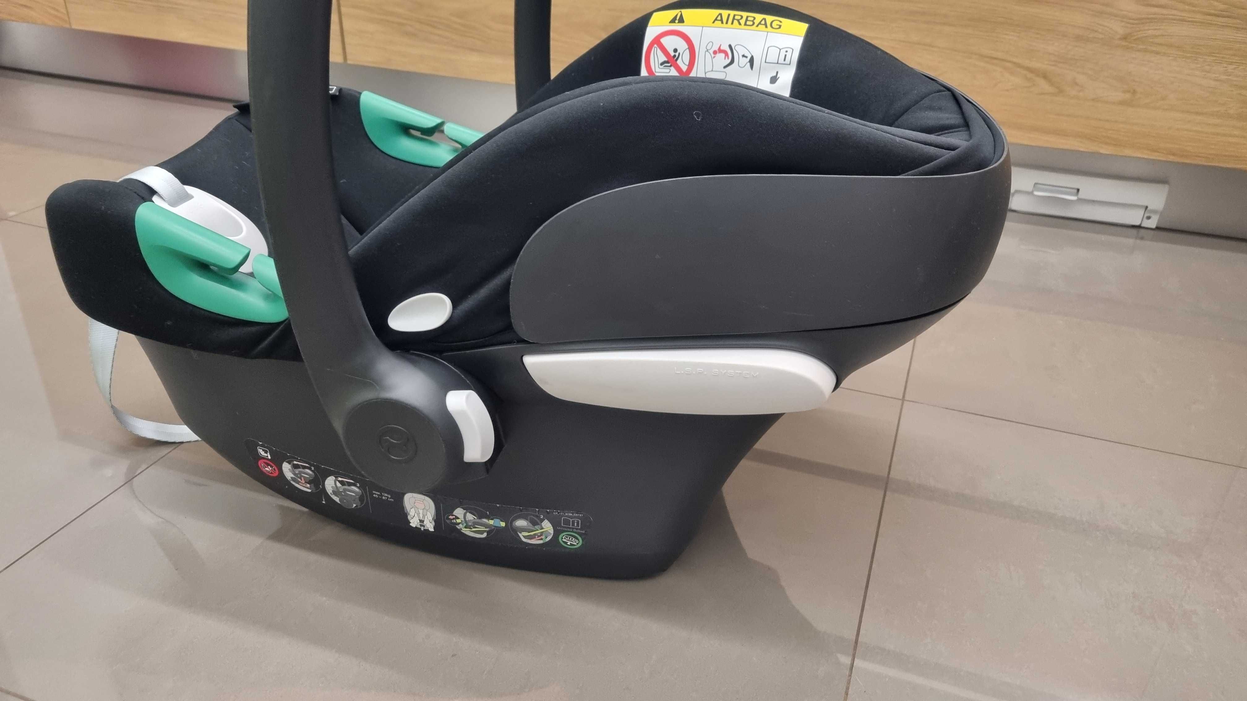 Cybex OVO Cadeira-Auto ATON B2 I-SIZE Volcano Black