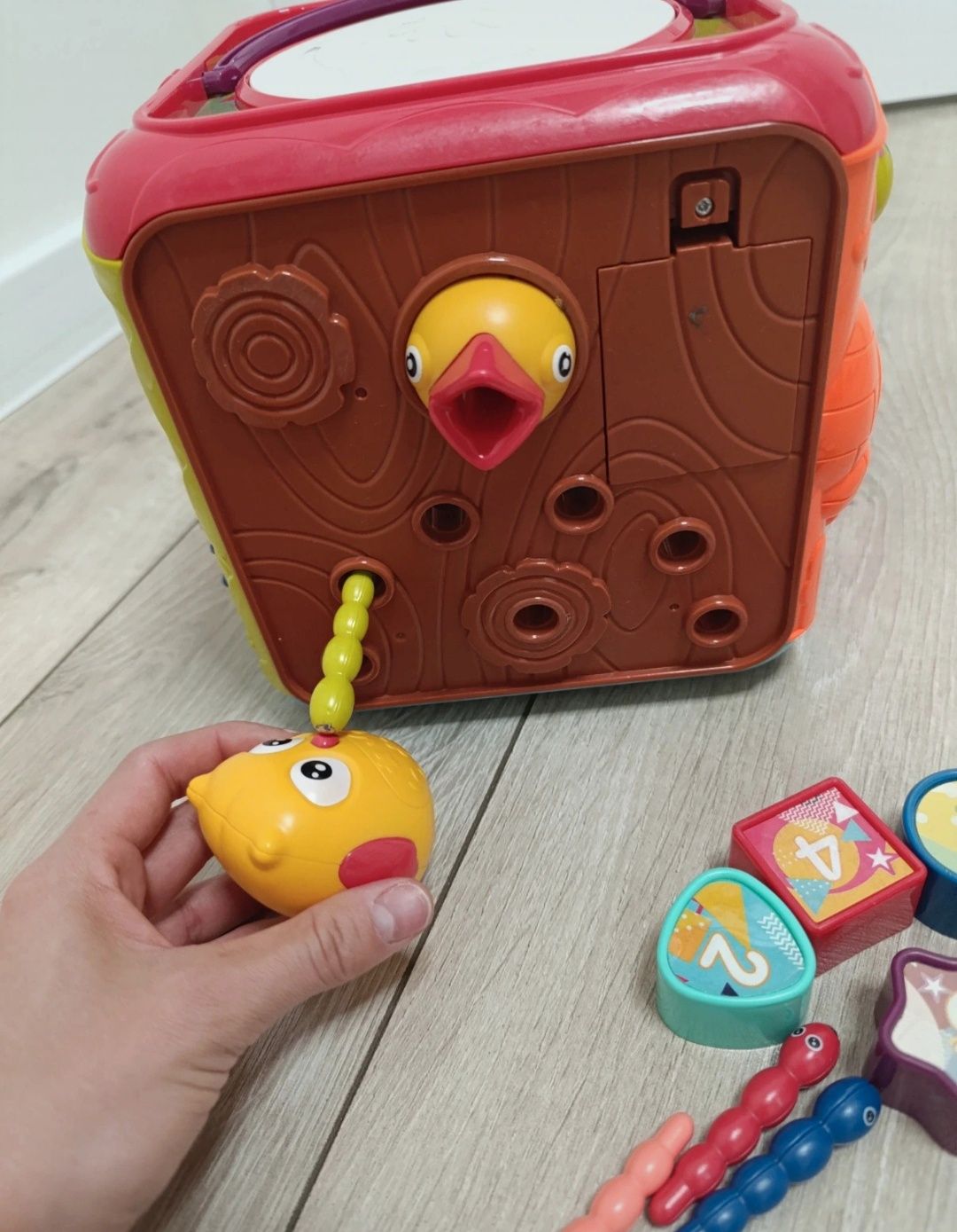 Kostka edukacyjna interaktywna sensoryczna multikostka dźwięki